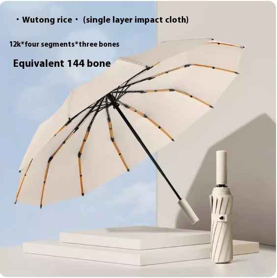 Automatic Umbrella Folding High-grade Rain And Rain Dual-use