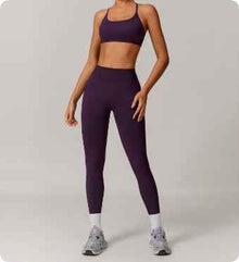 Seamless Beauty Back Yoga Suit Running Quick-drying Tight Workout Clothes