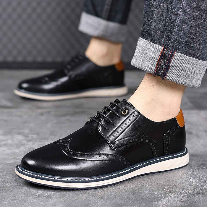 British Mens Business-Casual Leather Shoes