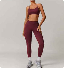 Seamless Beauty Back Yoga Suit Running Quick-drying Tight Workout Clothes