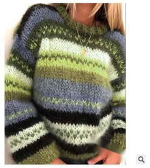 Casual Warm Knit Sweaters From Europe And The US