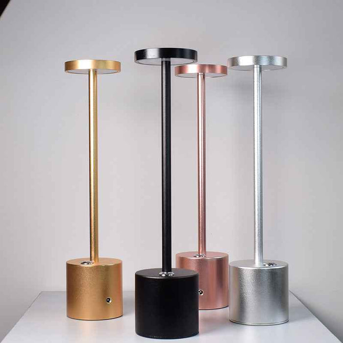 Veilleuse LED rechargeable à commande tactile, lampe d'ambiance et lampe de bureau protectrice pour les yeux