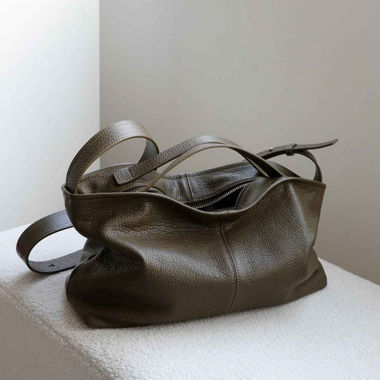Commuter Shouldercrossbody Pillow Leather Bag