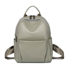 Stylish And Versatile Womens First-Layer Cowhide Backpack