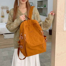 Womens Stylish Casual Minimalist Large-capacity Backpack