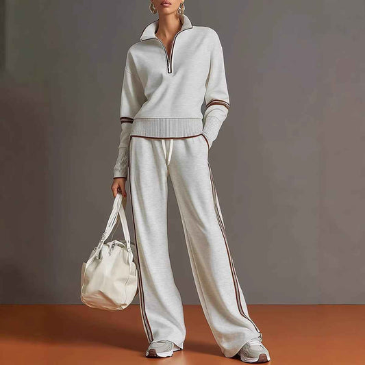 Women's Casual Fashionable Sports Long-Sleeve Suit