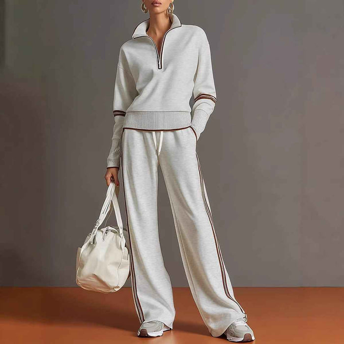 Women's Casual Fashionable Sports Long-Sleeve Suit