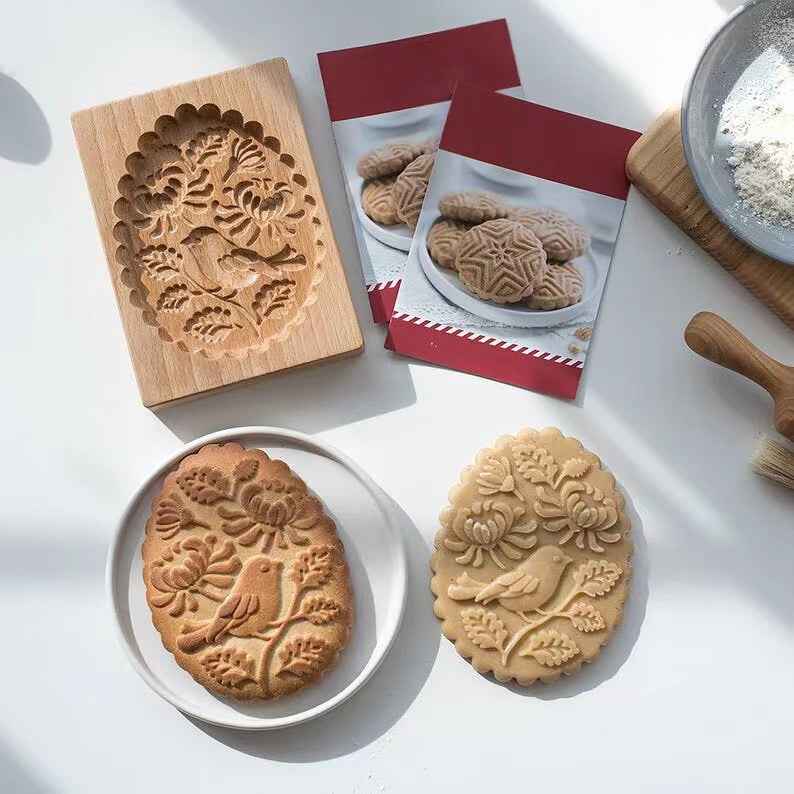 Home Kitchen Restaurant Hotel Gift Easter Cookie Mold