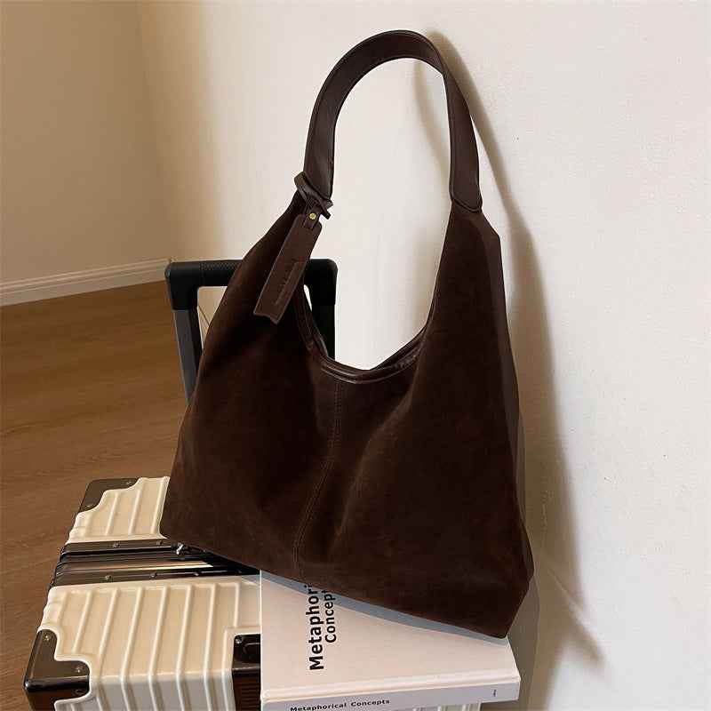 Stylish Minimalist And Laid-back Large-capacity Tote Bag For Women