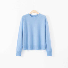 Crew-neck Long-sleeve Top Relaxed-fit Base Layer Effortless Laid-back Style