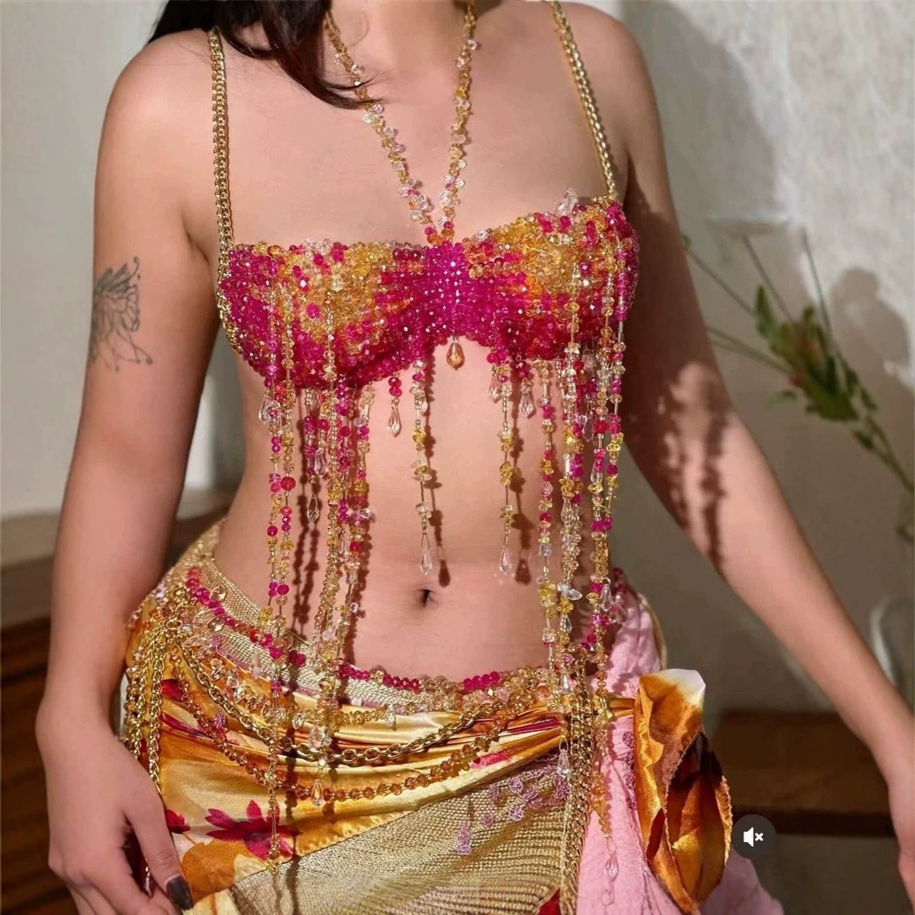 Beaded Spicy Girl Body Chain Cover-up Halter Top Layering Piece by Mirlaine Univers Beaded Spicy Girl Body Chain Cover-up Halter Top Layering Piece Mirlaine Univers beaded-spicy-girl-body-chain-cover-up-halter-top-layering-piece 0 Beaded Spicy Girl Body Chain Cover-up Halter Top Layering Piece Mirlaine Univers Beaded Spicy Girl Body Chain Cover-up Halter Top Layering Piece