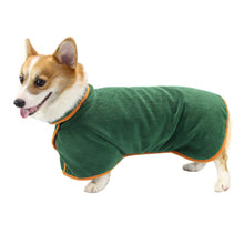 Absorbent Pet Bathrobe With Waist-wrapped Microfiber by Mirlaine Univers