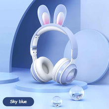 Rabbit Ear Headphones Wireless Luminous Extendable Wheat Headphones - Mirlaine Univers - Rabbit Ear Headphones Wireless Luminous Extendable Wheat Headphones