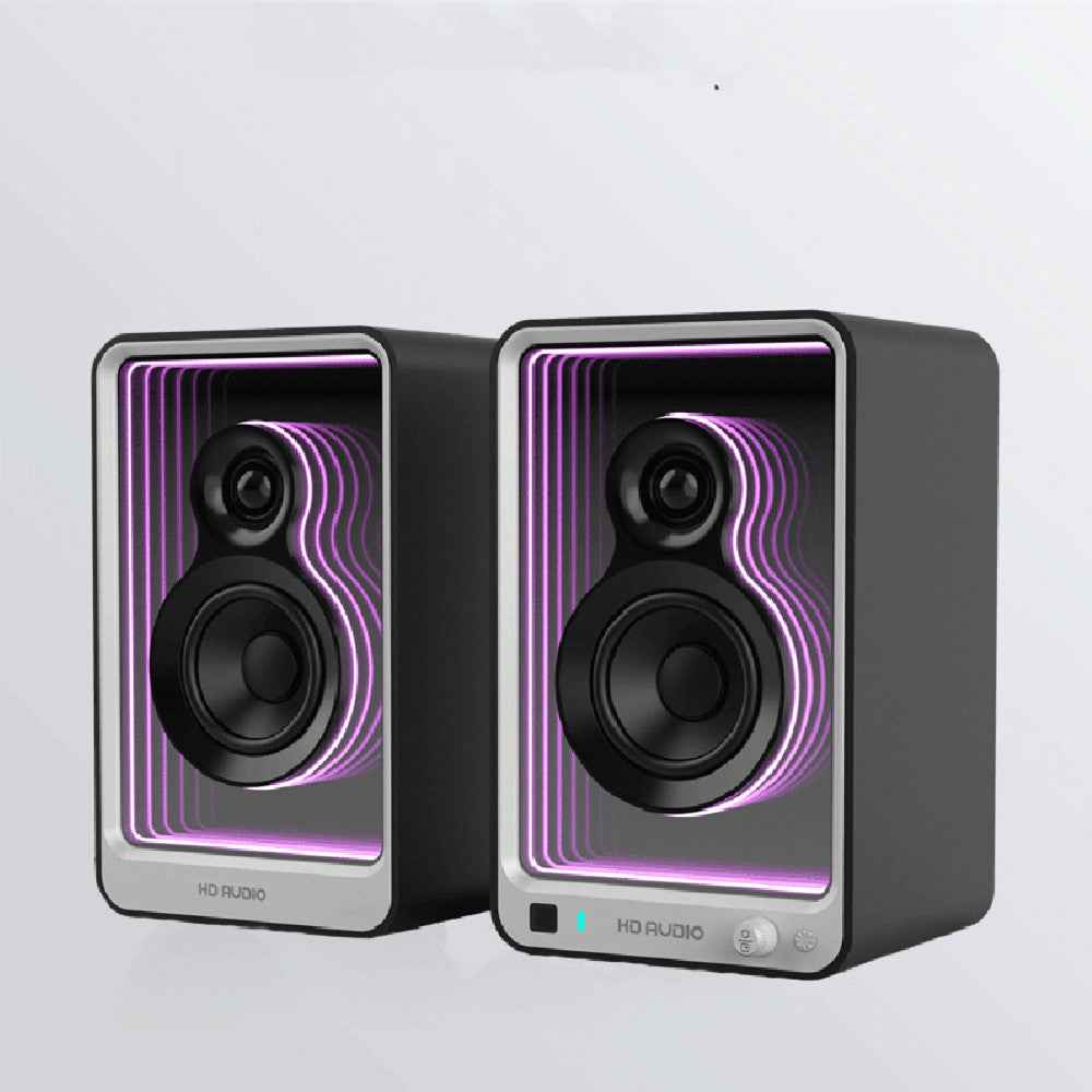 Monitor Speaker Bluetooth Computer Audio HIFI TV Audio Super Cool Light