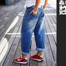 Mid-rise Boot-cut Cropped Denim Jeans
