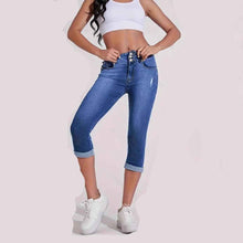 Plus-size Womens Skinny Denim Jeans