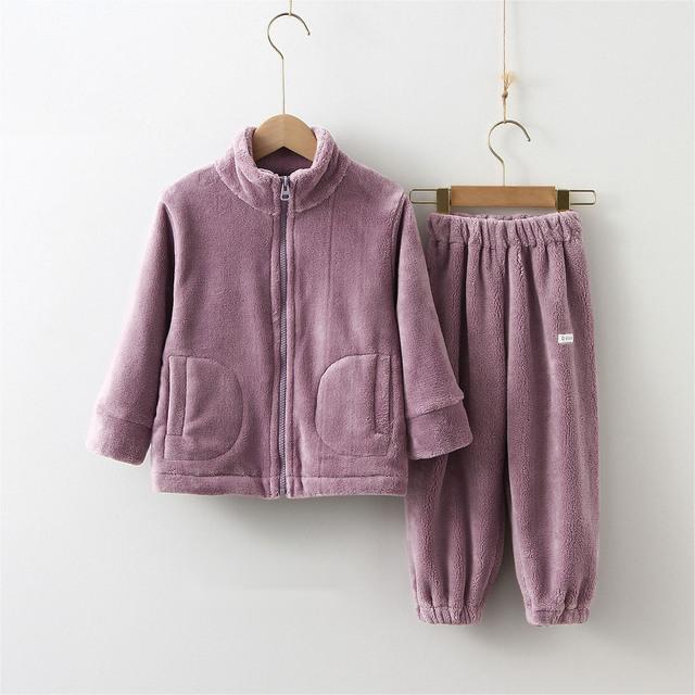 Girls Winter Fleece Hoodie Sweater For Kids