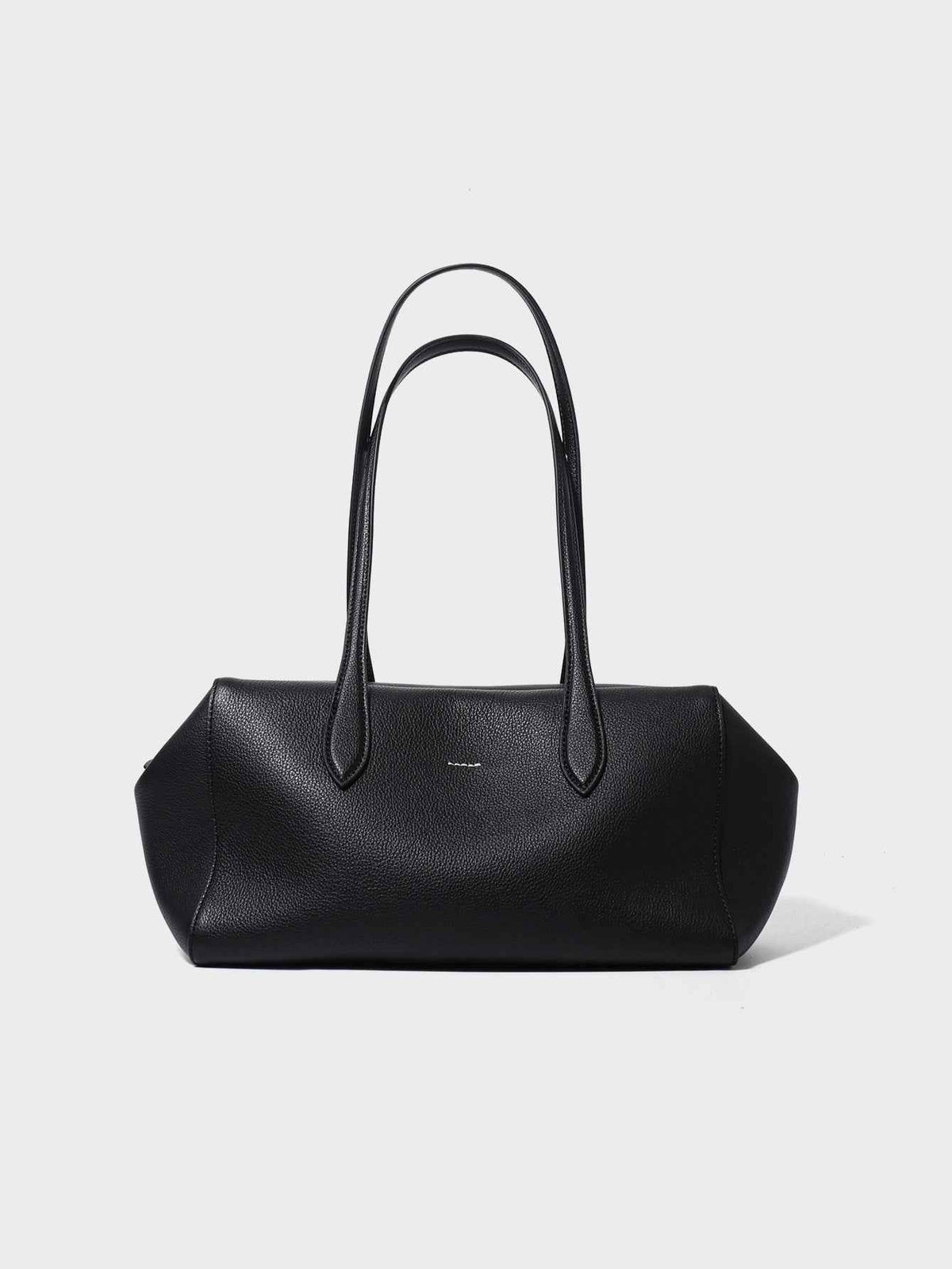 Womens Solid-Color High-Capacity Simple Commuter Tote Bag