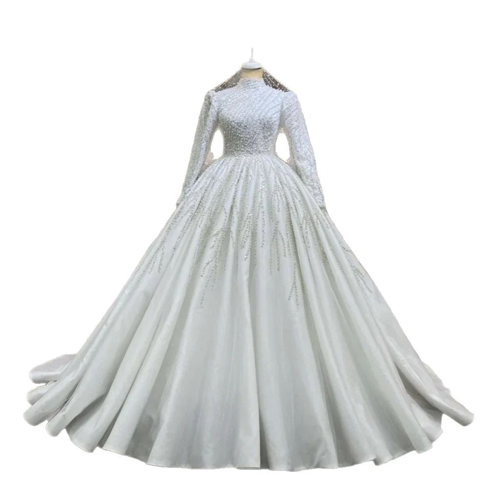 Bride Owner Wedding Dress Trailing Wedding Pettiskirt by Mirlaine Univers