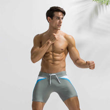 Men's Quick-drying Three-point Boxer Beach Swimming Trunks