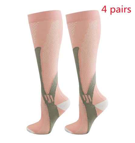 New Stretch Sports Pressure Men's And Women's Riding Soccer Socks