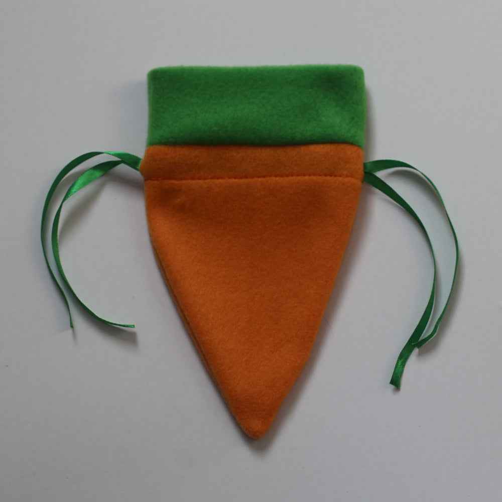 Easter Creative Carrot Gift Drawstring Bag