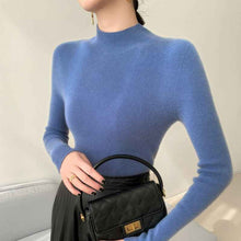 Half Turtleneck Cashmere Slim Top Sweaters Bottoming Shirt
