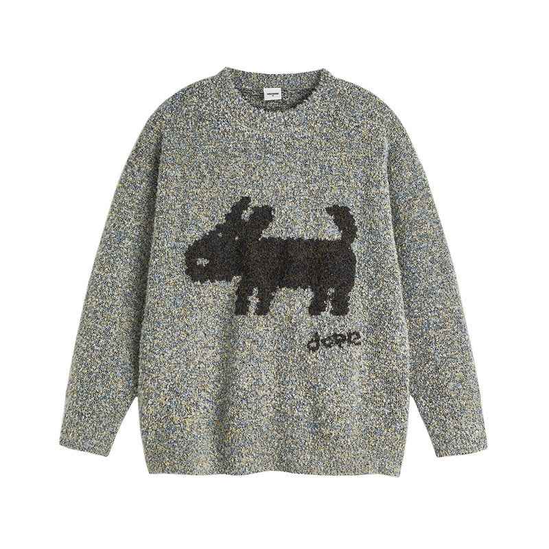 Puppy Pattern Sweater Men's And Women's Sweaters