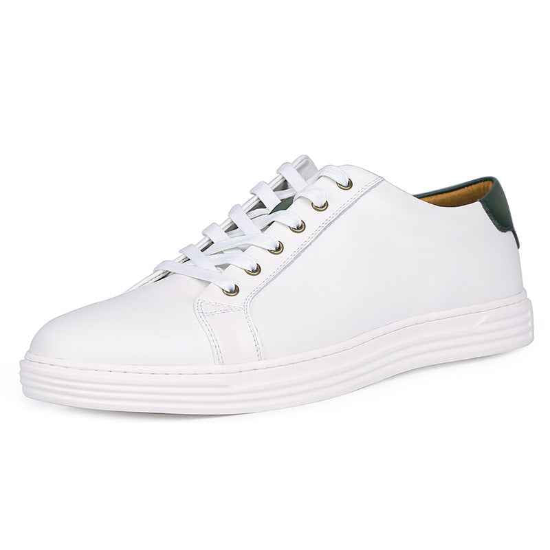 Spring And Summer With Head Layer Cowhide Men's Sports Shoes