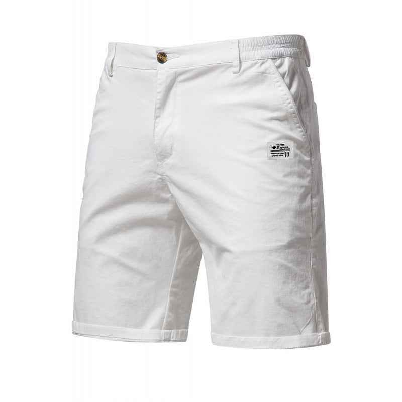 Solid-color Cargo Pants In A Work-style Desig