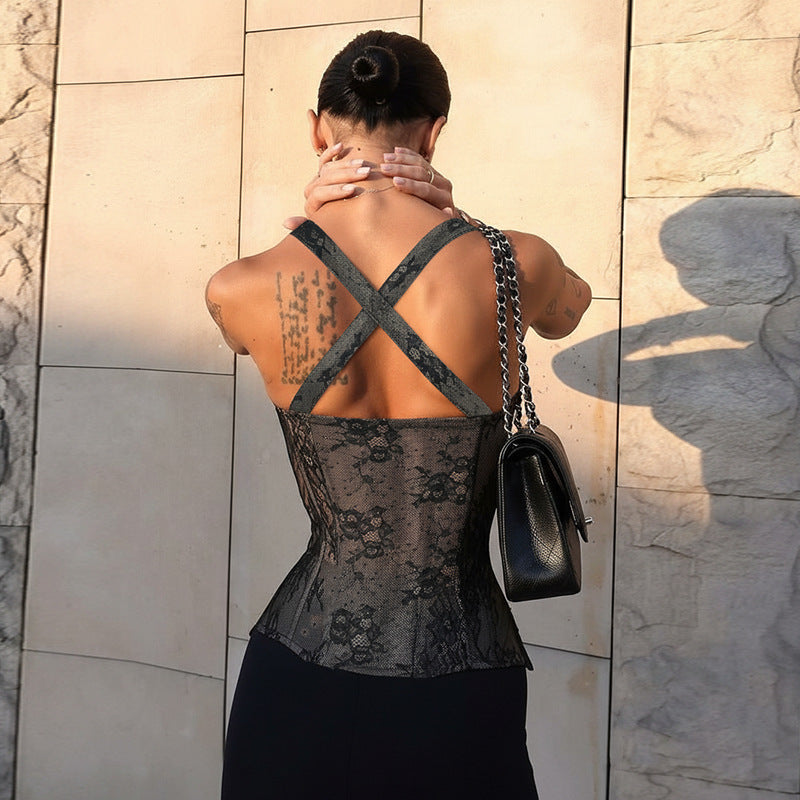 Wind Lace Sexy Corset Bustier Top All-Match Slim-Fit Tank Top For Women by Mirlaine Univers Wind Lace Sexy Corset Bustier Top All-Match Slim-Fit Tank Top For Women Mirlaine Univers wind-lace-sexy-corset-bustier-top-all-match-slim-fit-tank-top-for-women 0 Wind Lace Sexy Corset Bustier Top All-Match Slim-Fit Tank Top For Women Mirlaine Univers Wind Lace Sexy Corset Bustier Top All-Match Slim-Fit Tank Top For Women