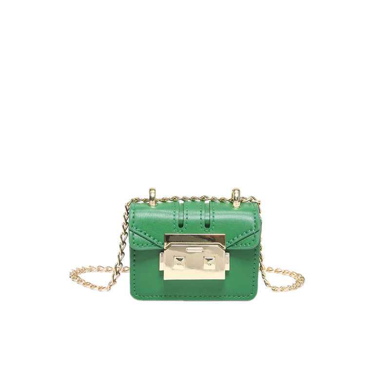 Womens Casual Stylish Crossbody Shoulder Bag With Chain