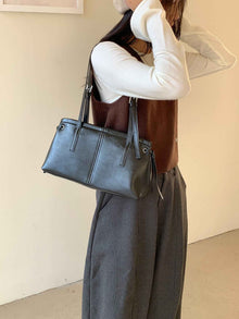 Korean Dongdaemun Retro-Inspired Casual Soft Leather Bag For Instagram Style