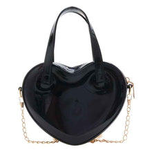 Fashionable Jelly Heart Mini Shoulder Crossbody Bag For Women