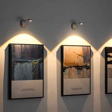 Applique murale intérieure sans fil, projecteur LED rechargeable