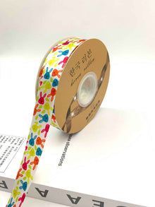 25cm Easter Ribbon Gift Baking Cartoon Ribbon