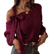 Timeless, Age-reducing Solid-color Sweater For Women With A European And American Vibe