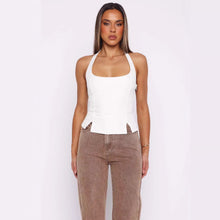 Solid-color Halter Women's Top by Mirlaine Univers Solid-color Halter Women's Top Mirlaine Univers solid-color-halter-womens-top 0 Solid-color Halter Women's Top Mirlaine Univers Solid-color Halter Women's Top
