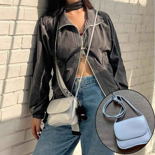 Early Spring New Arrival Retro All-Match Commuter Cookie-Shaped Crossbody Bag