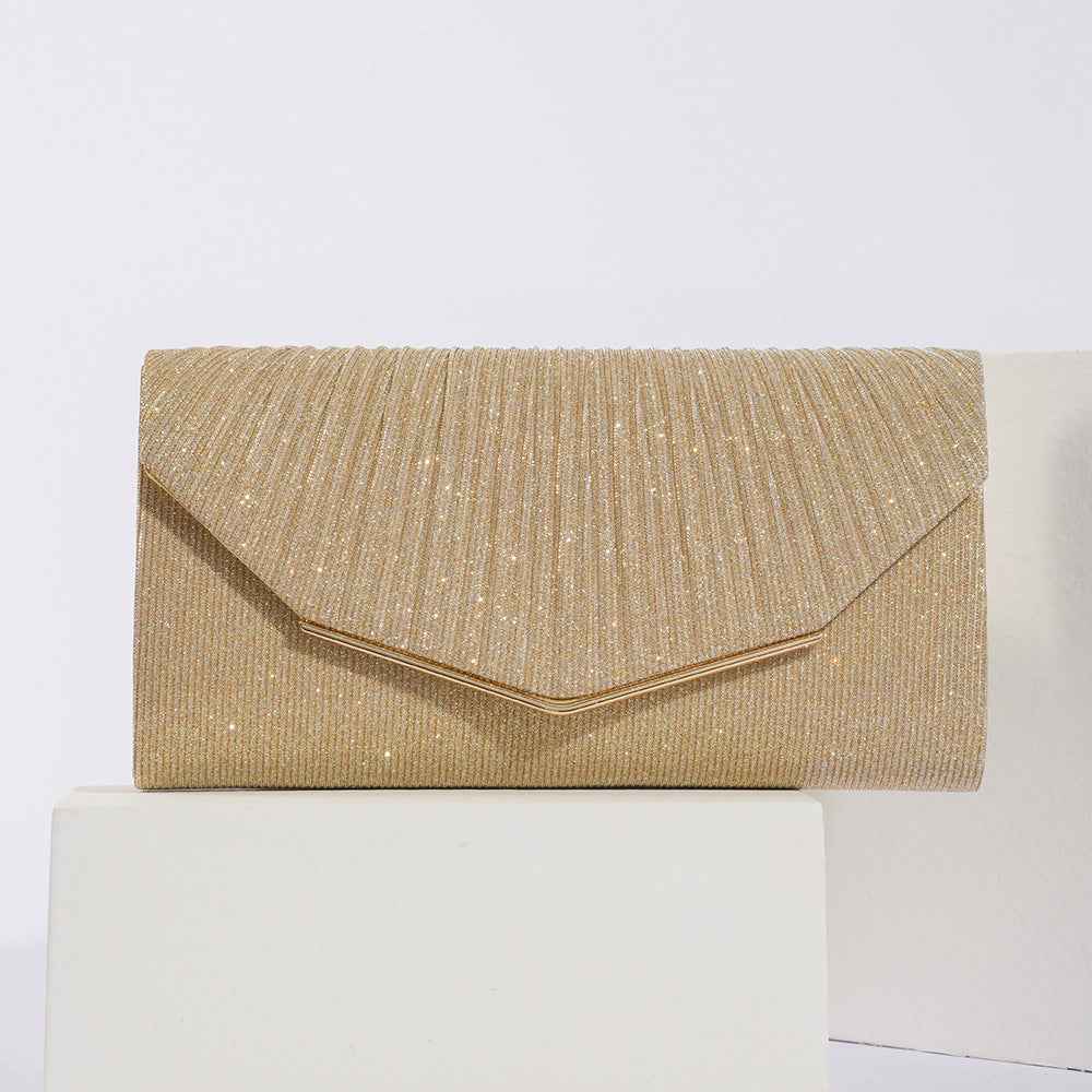 Vintage Womens Evening Clutch With Flap Pillow Bag Socialite Party Banquet Tote
