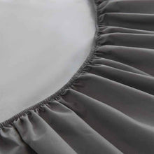Solid Color Frosted Double Layer Water-proof Mattress Protective Cover Skin-friendly Soft Dustproof Protective Bedding