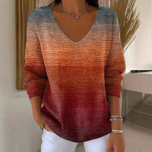 Long Sleeve Sweater Autumn And Winter Printing Fashion Loose Cool Sweaters Women's Clothing