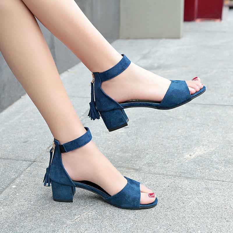 New Fringed Word With Toe Sandals Women