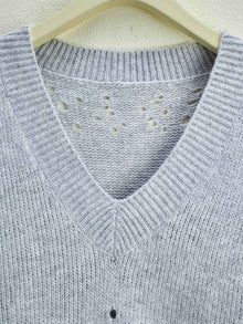 Women's Hollow Knitted Loose Pullover Sweater