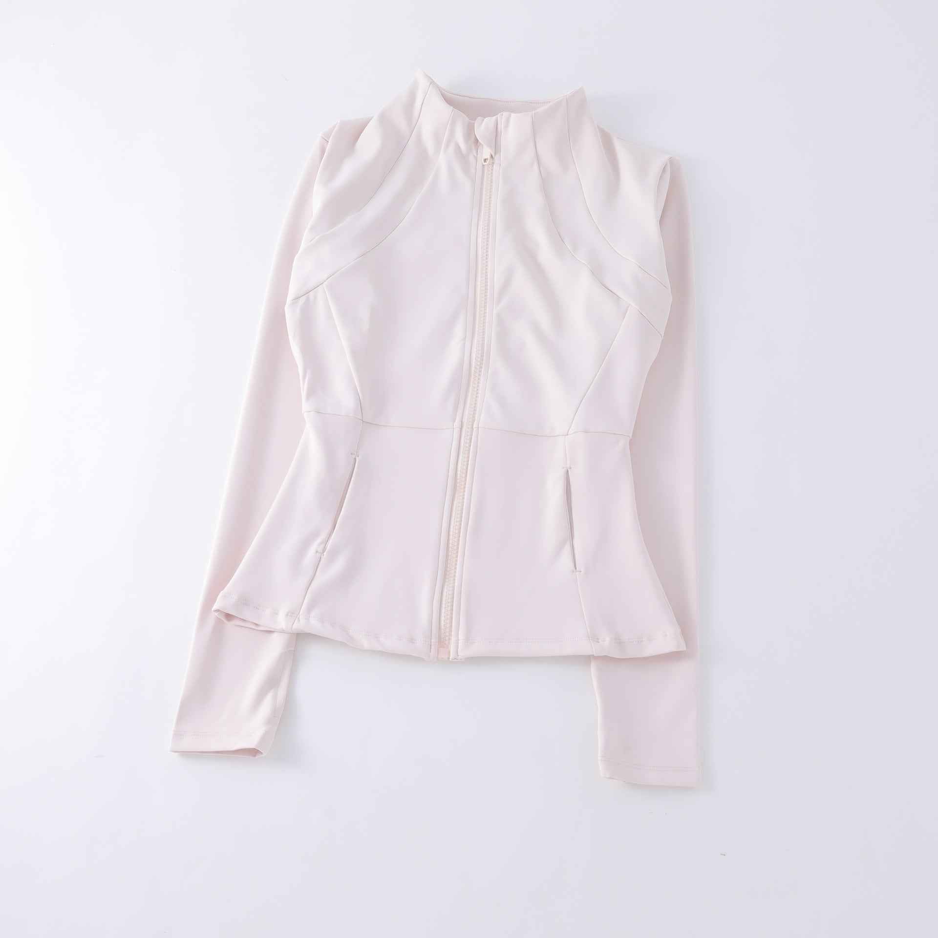 Yoga Clothes Women's Spring And Summer Stand Collar Zipper Jacket