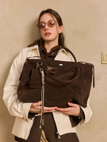 Hand-held Diagonal One-shoulder Travel Tote Bag
