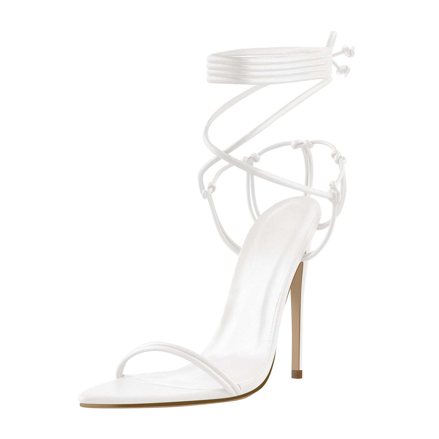 New Pointed Toe Stiletto Sandals Women by Mirlaine Univers