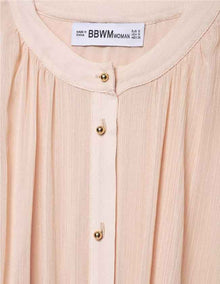 Midi Dress With Belt And Pleats