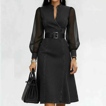 Korean Casual Spring Women's Denim Dress