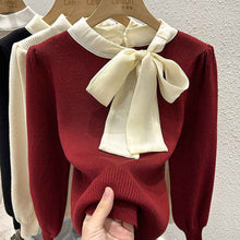 New Stylish Puff-sleeve Top Base-layer Sweater